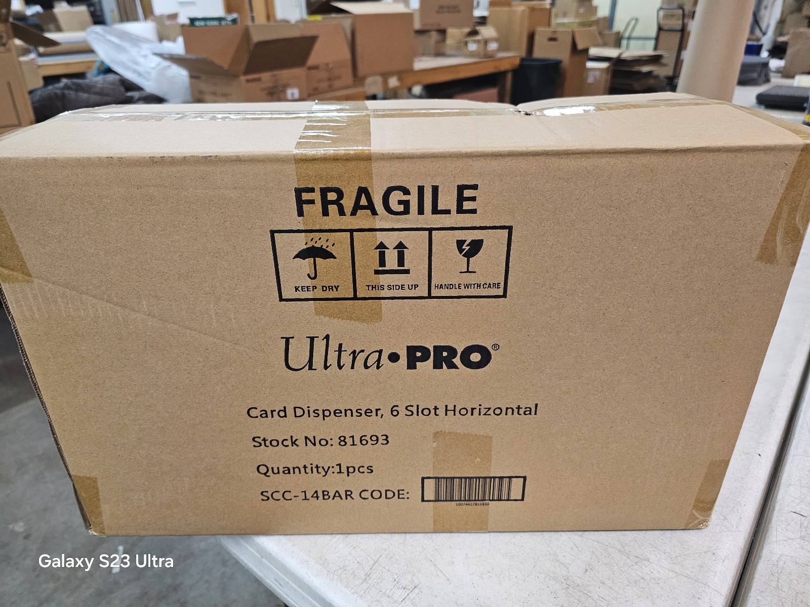 Ultra Pro Acrylic Pack Dispenser 6-Slot 81693