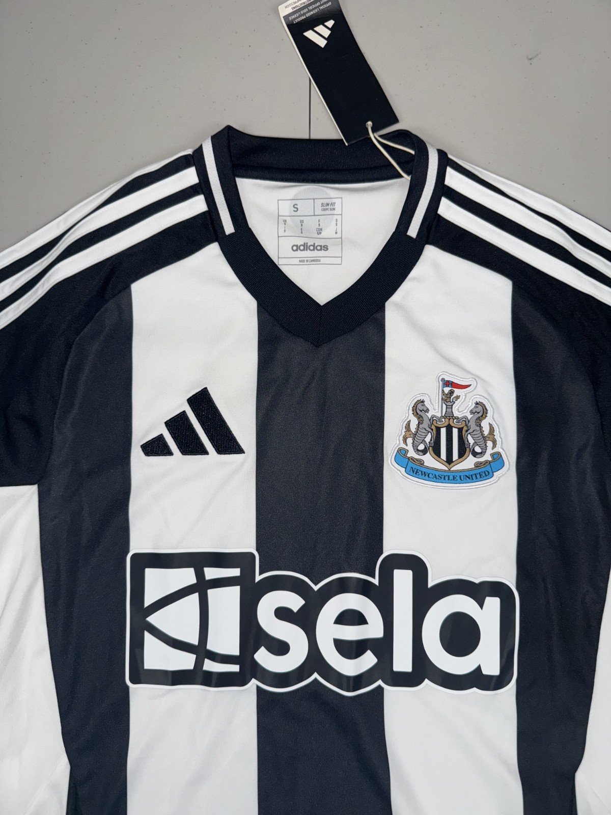 2024-25 Adidas Men’s Newcastle United Home Soccer Jersey Pick Size NWT $100