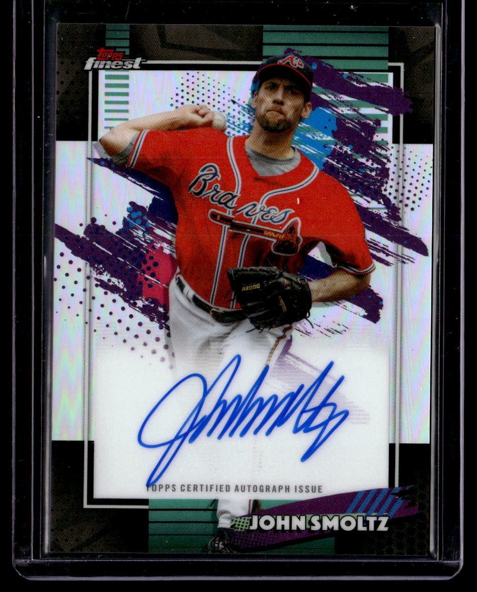 2026 Finest #FA-JS John Smoltz Finest Auto