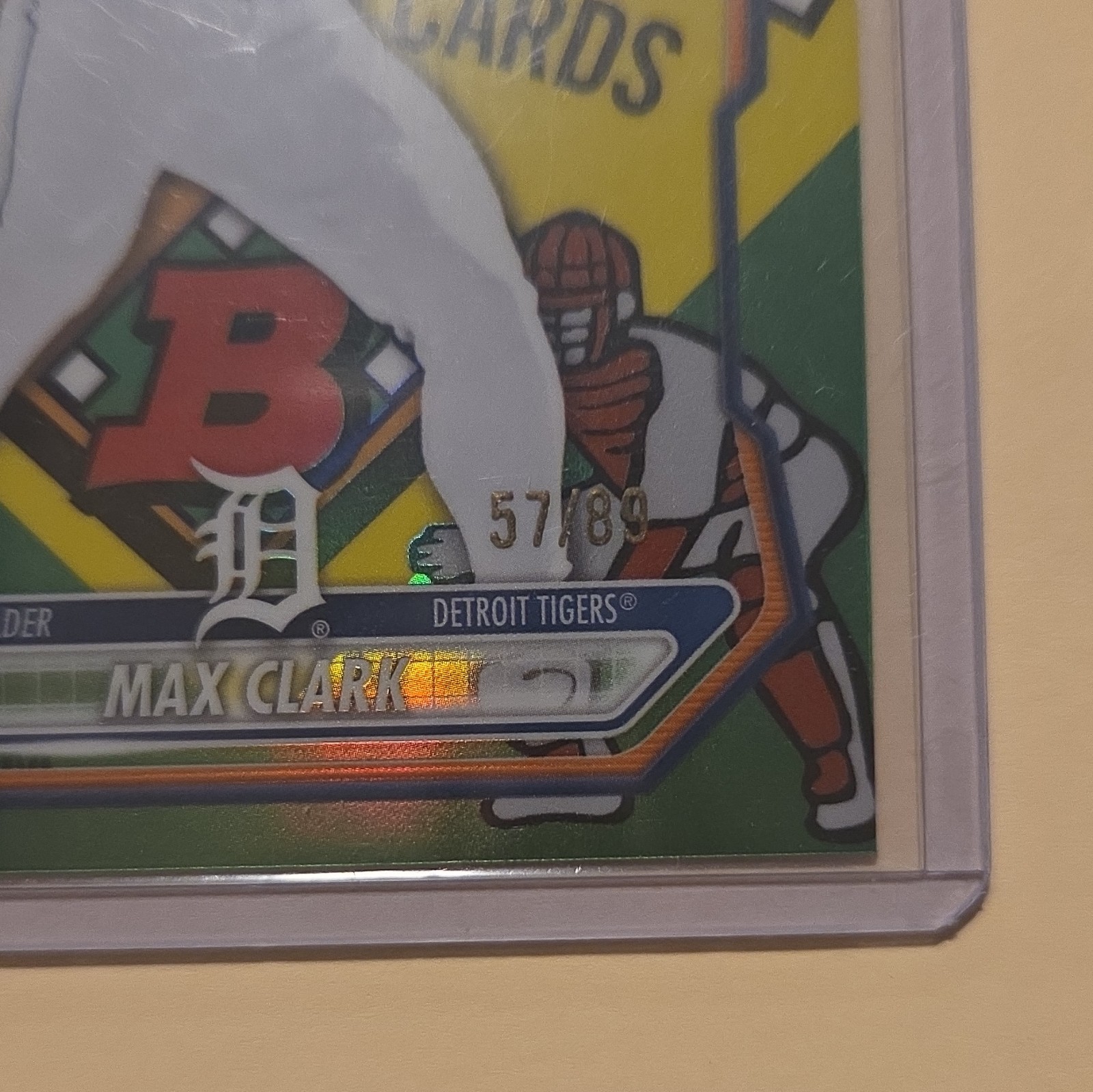 Topps Bowman Chrome 2026 Max Clark Detroit Tigers BCP-2 Parallel /89