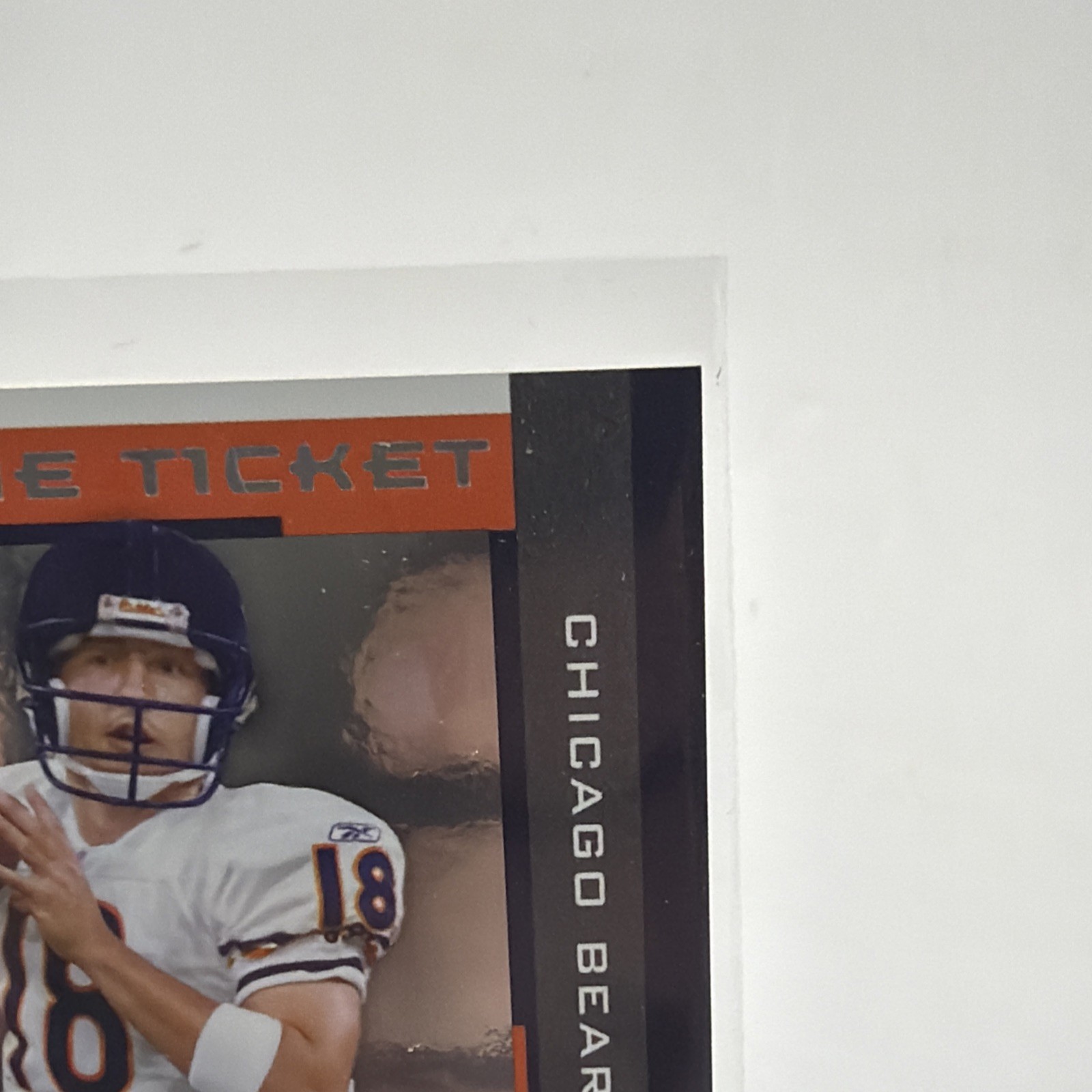 2005 Playoff Contenders Rookie Ticket Auto #149 Kyle Orton RC Chicago Bears NM