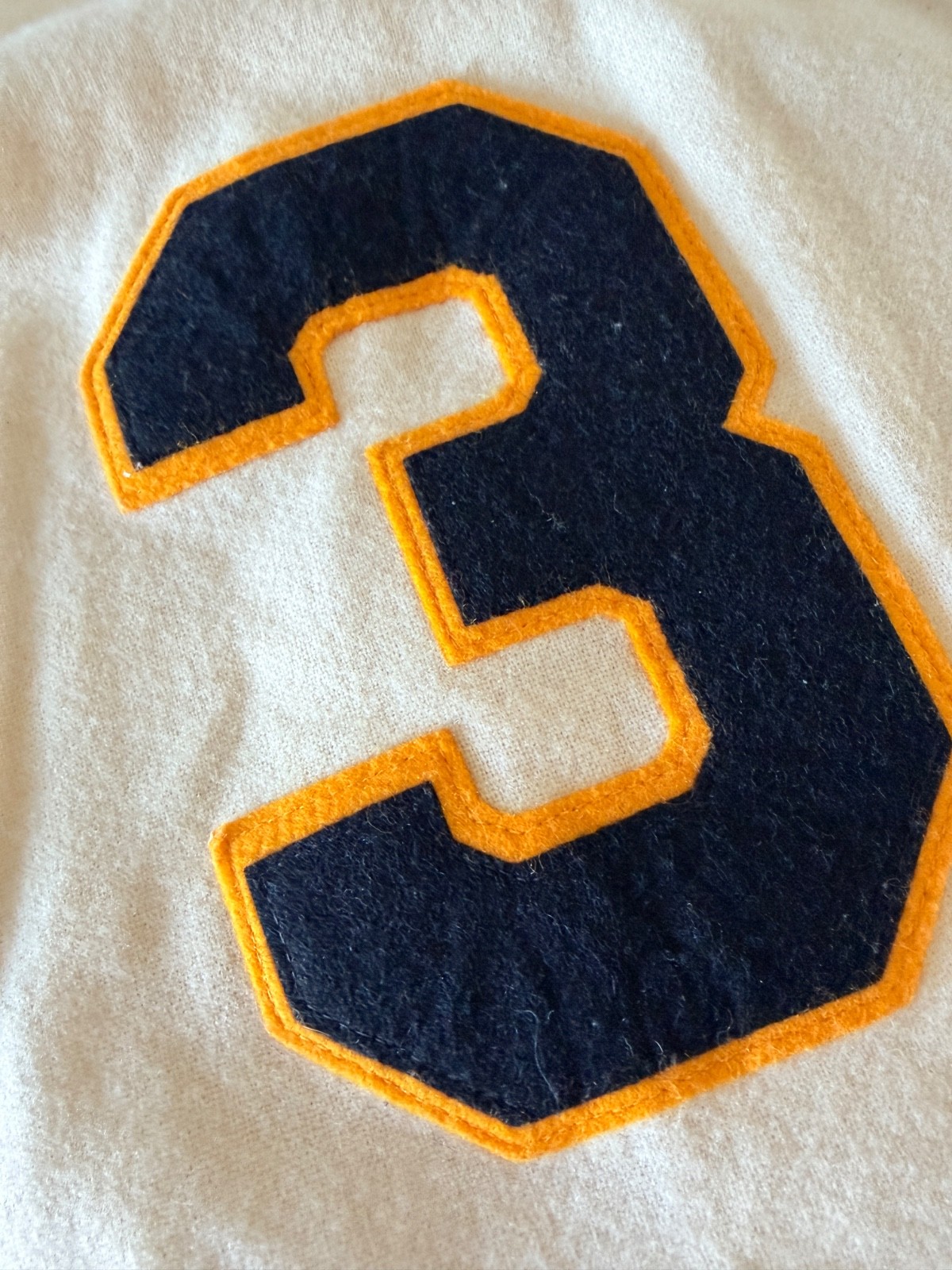 VINTAGE NEW ORLEANS PELICANS EBBETS FEILD FLANNEL WOOL) JERSEY LARGE 46