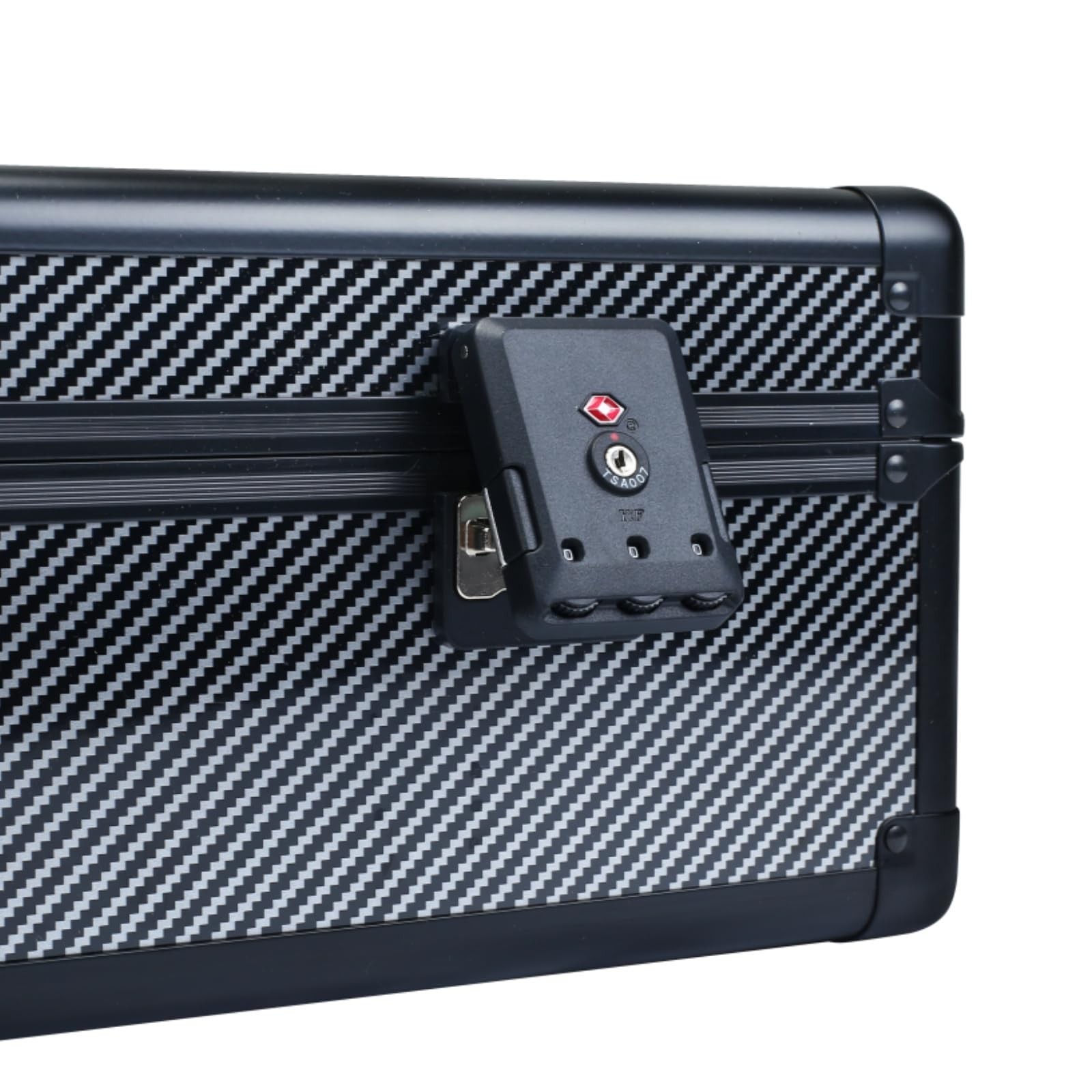 6 Row TSA Combination Lock Graded Card Storage Case for PSA Cards