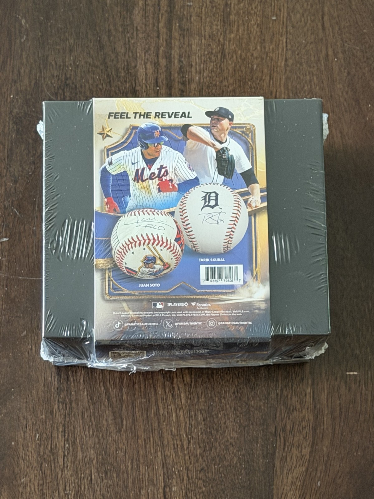 2026 Fanatics Under Wraps Autographed MLB Baseball Volume 1 Mystery Box