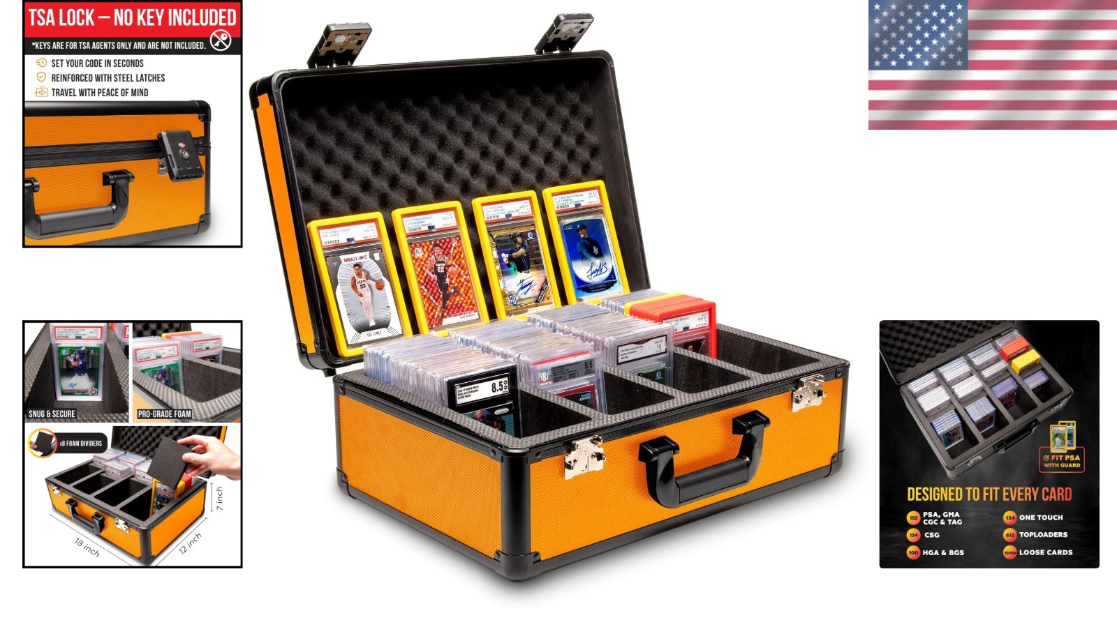 Trading Card Slab Case – Sports Card Protection