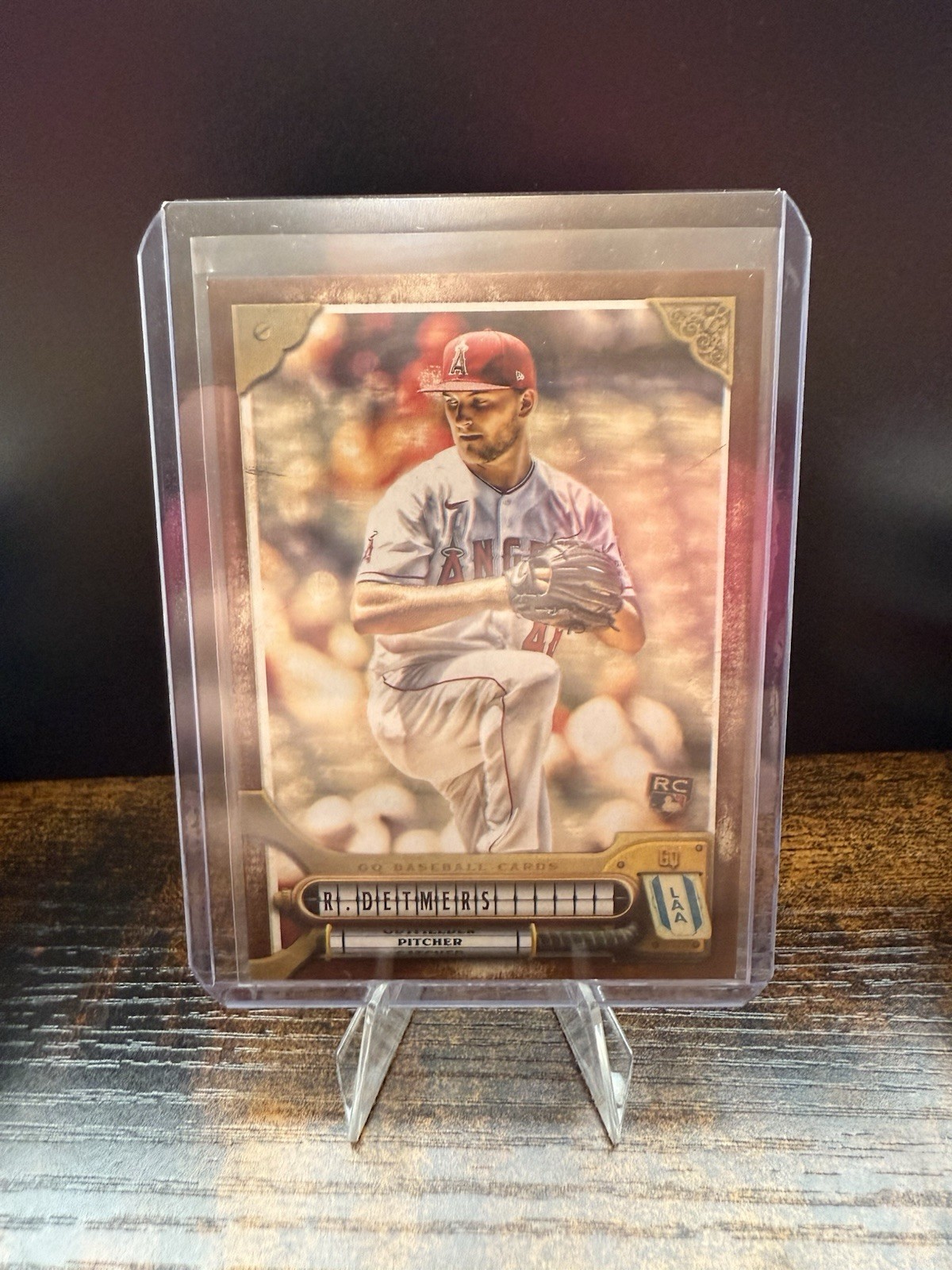 2022 Topps Gypsy Queen – Reid Detmers #198 Burnt Umber /399 (RC) LA Angels