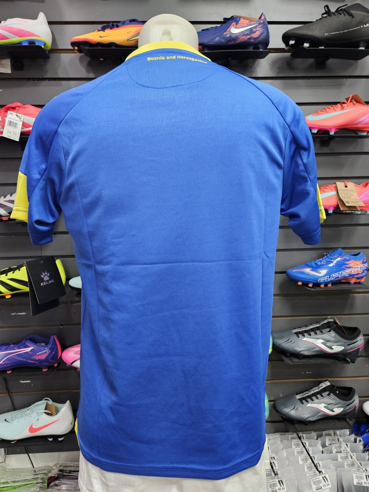 BOSNIA KELME 2026 HOME SOCCER JERSEY Next day UPS available – Ships from Florida