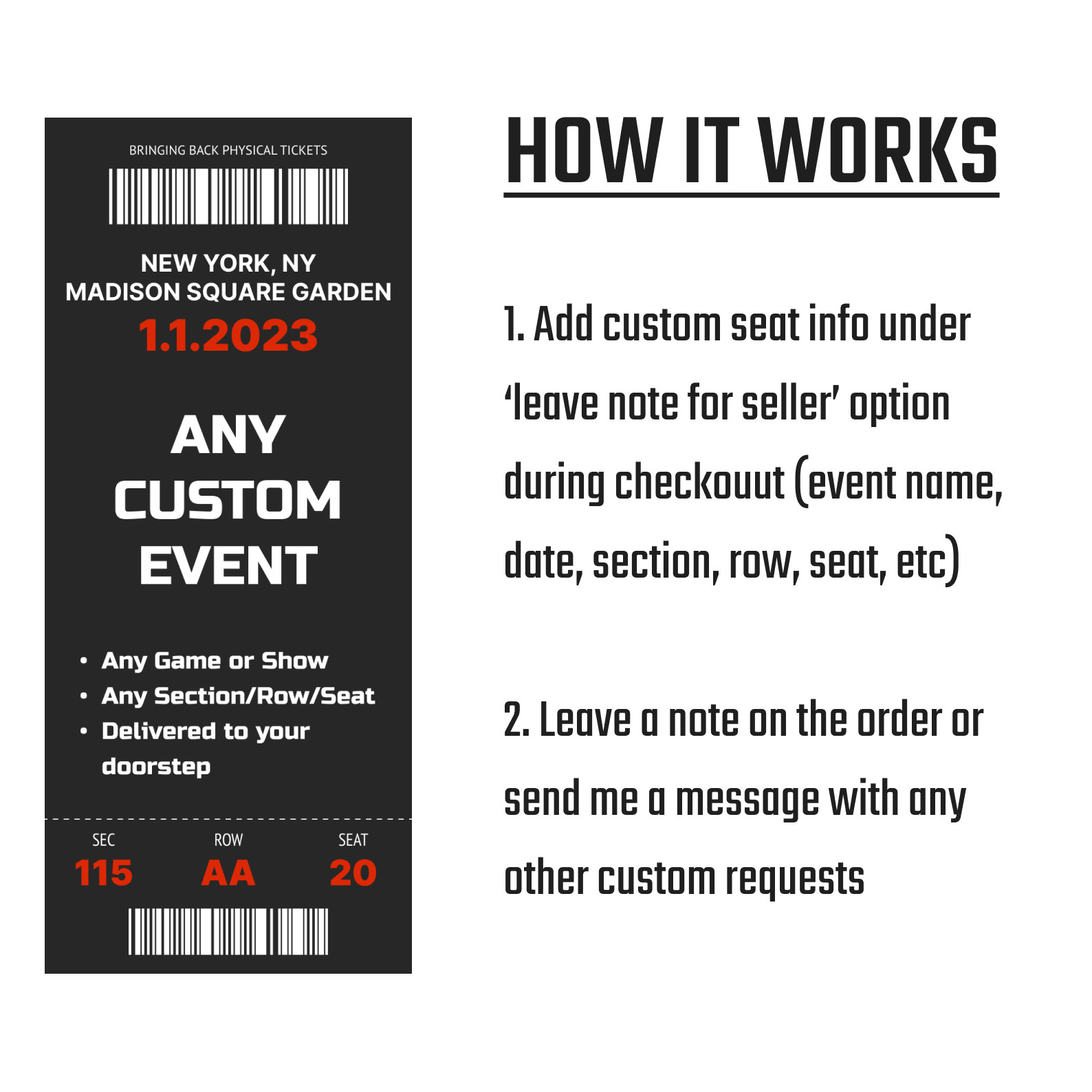 2025 STANLEY CUP Panthers vs Oilers Replica Customizable Ticket Stub Any Seat