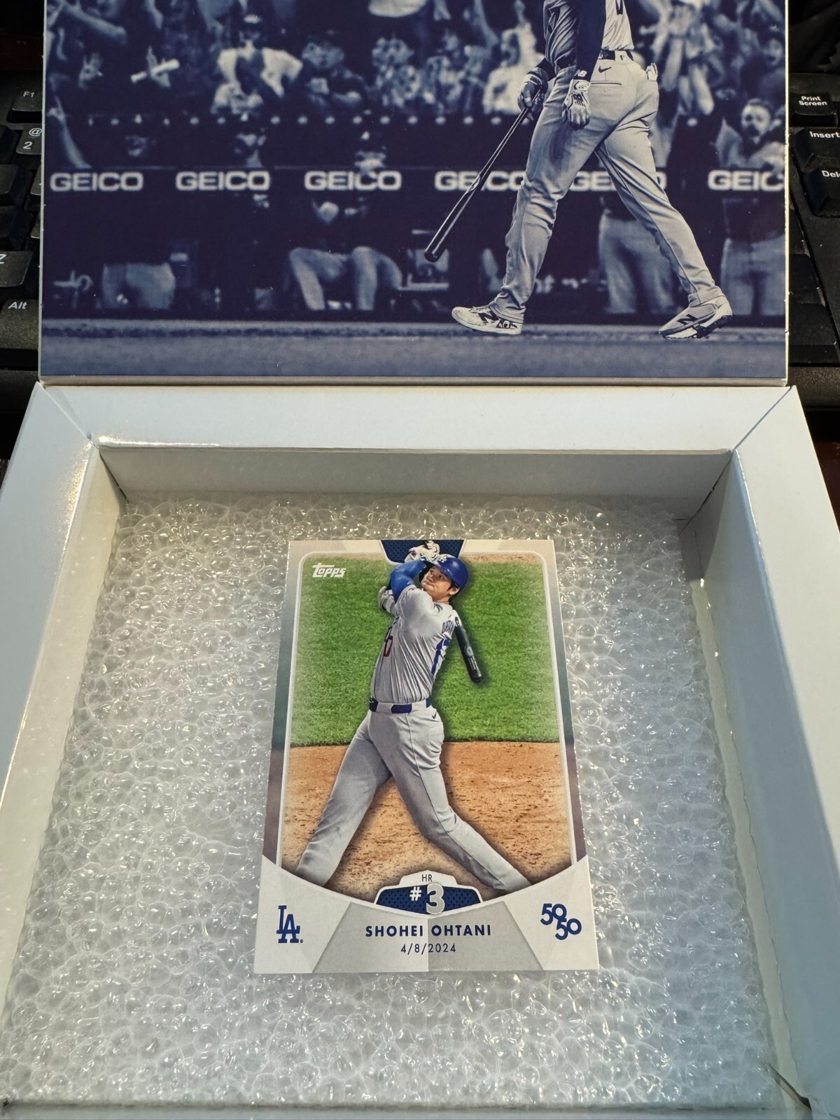 Shohei Ohtani 2024 Topps 50/50 – Los Angeles Dodgers Complete Your Set HR / SB