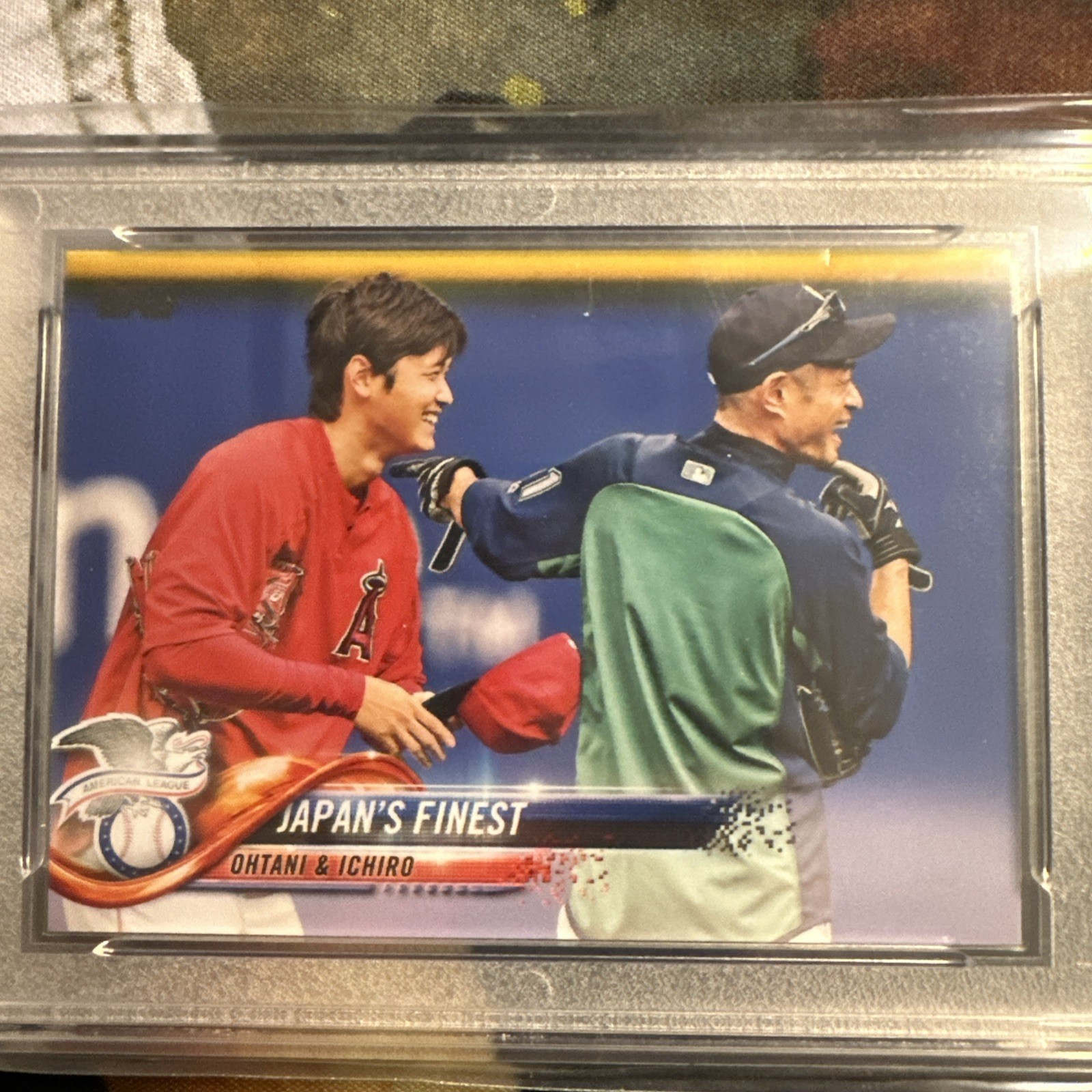 SHOHEI OHTANI / ICHIRO 2018 TOPPS UPDATE 1ST GRADED 10 ROOKIE CARD JAPANS FINEST