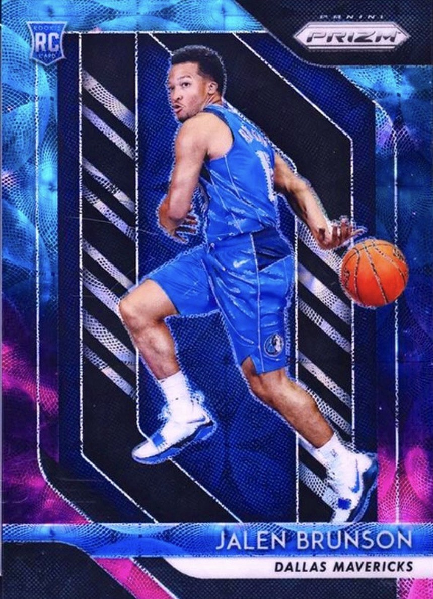 MAGNET 🧲 OF 2018-19 Panini Prizm – Jalen Brunson #250 (RC) 1/1