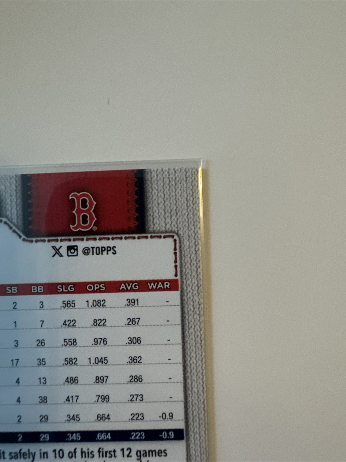 2026 Topps Series 1 Kristian Campbell Opening Day Foil Variation #125 Red Sox