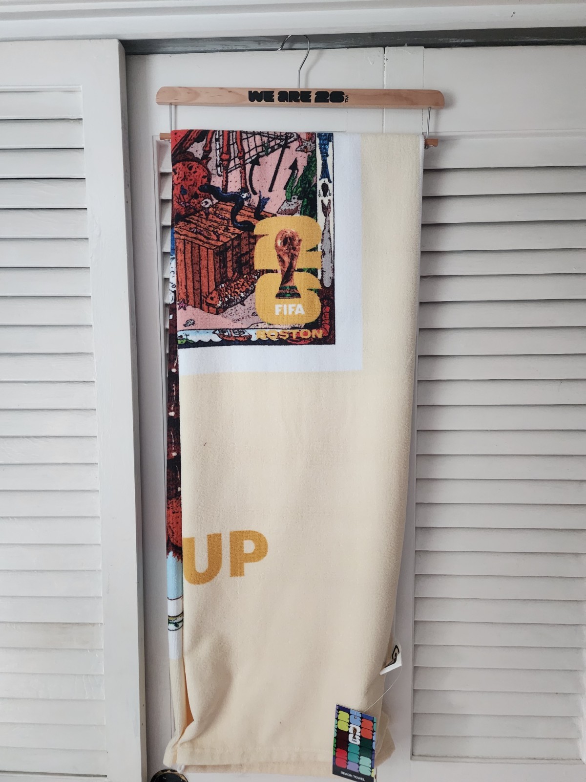 FIFA 26 World Cup Boston Host City Beach Towel