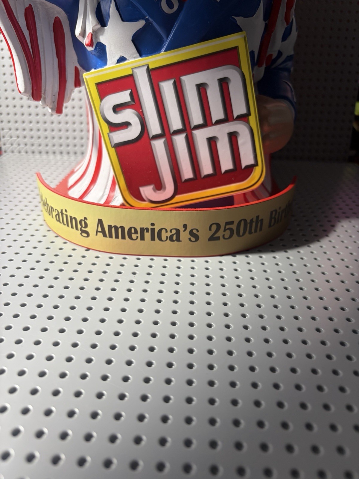 MACHO MAN RANDY SAVAGE SLIM JIM COLLECTOR DISPLAY 2026 AMERICA’S BIRTHDAY