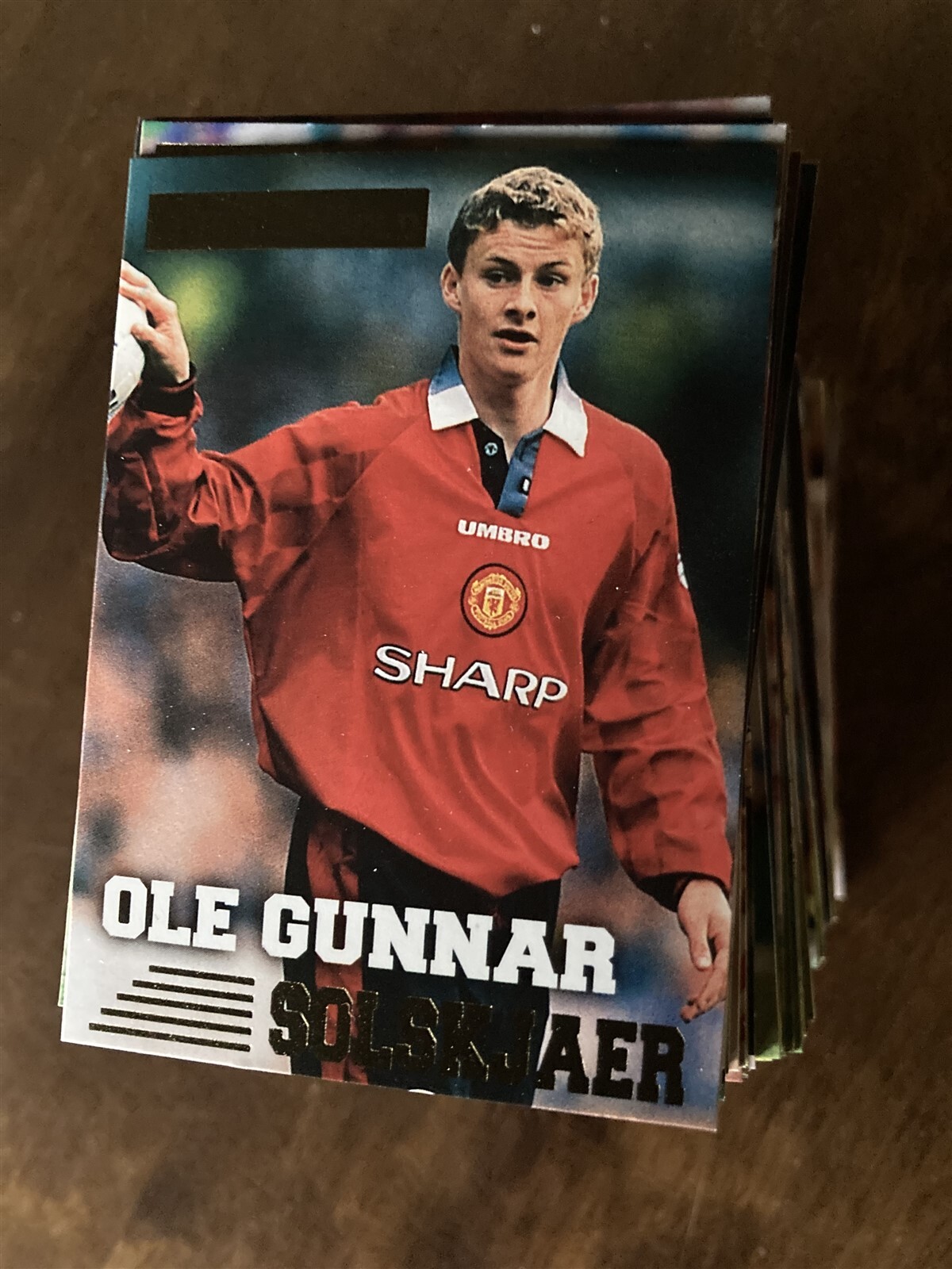 1996-97 Merlin Gold Soccer Near Complete Set (160/161 Cards) Missing Beckham