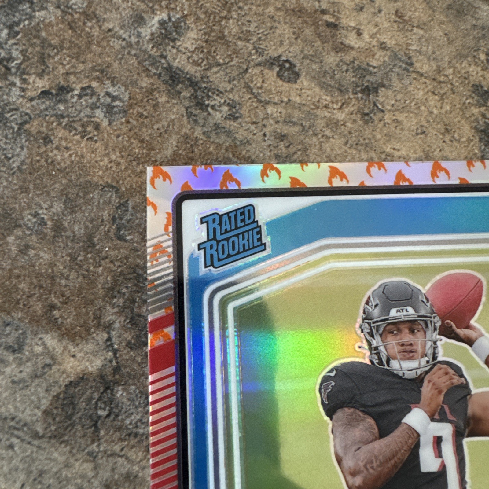 Michael Penix Jr. 2024 Donruss Optic Preview – Fire Emoji SSP 279 🔥
