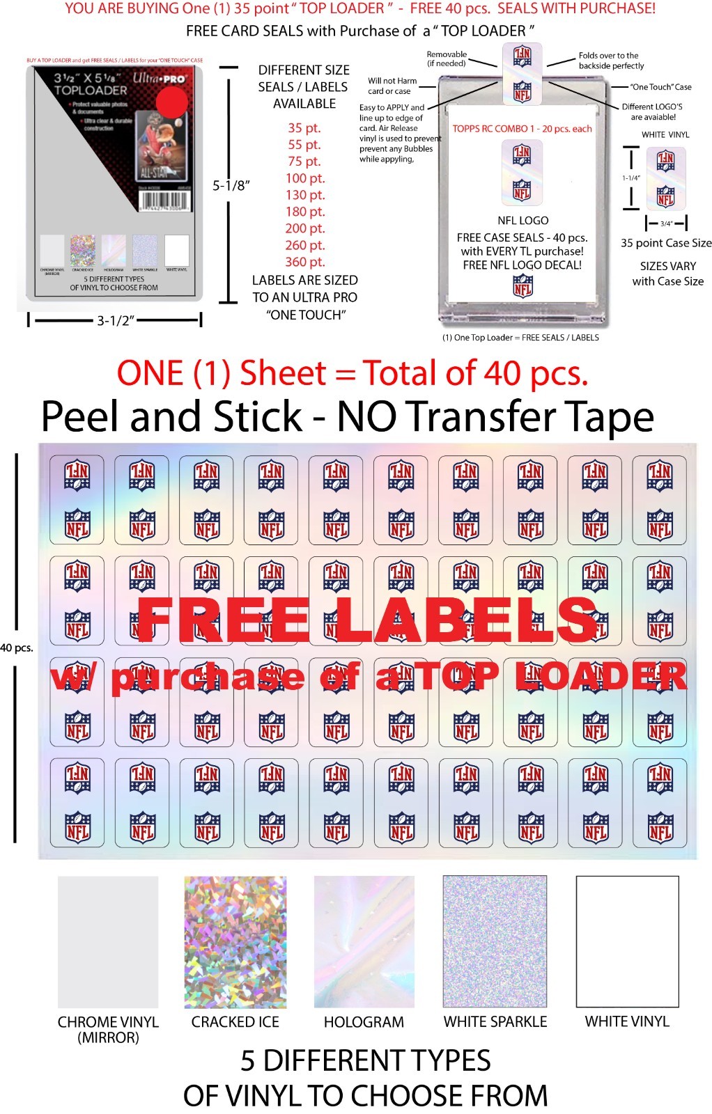 ONE TOUCH STICKERS FREE PANINI NFL LOGO LABELS PANINI NFL LOGO NFL TOPPS LABEL