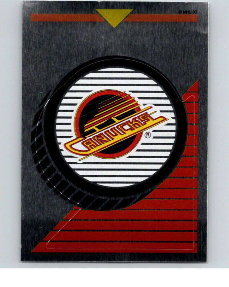 1993-94 Panini Stickers Hockey #167 Canucks Logo V83665
