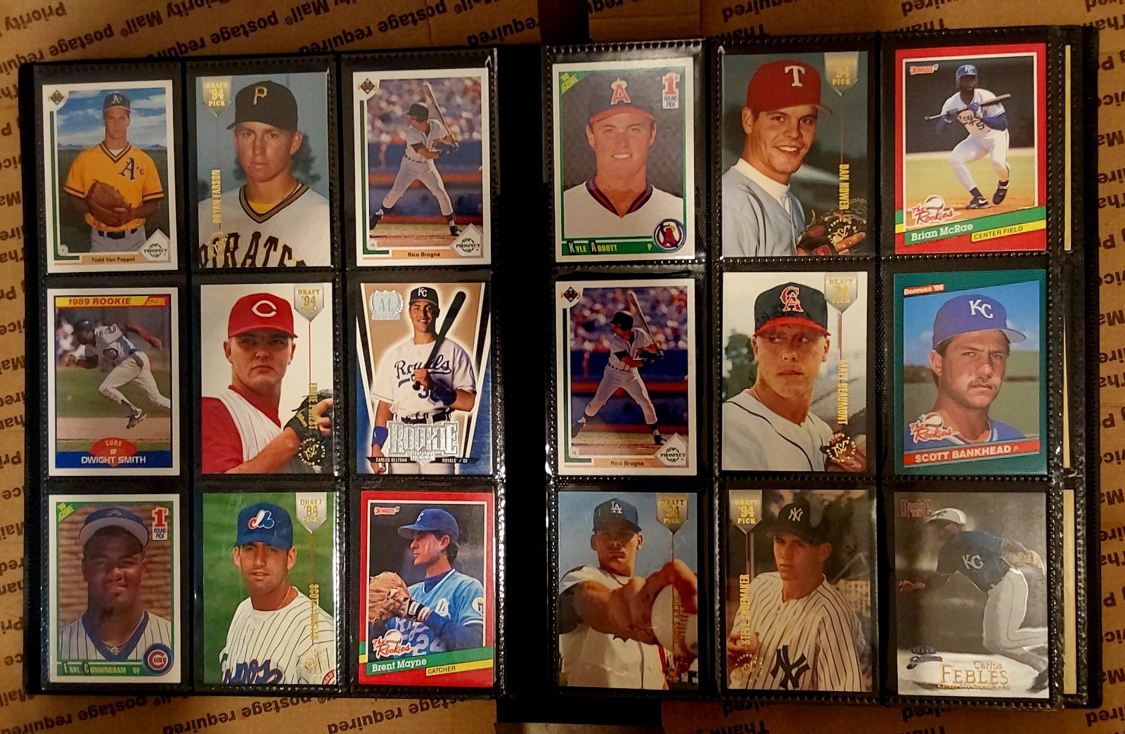 Huge Lot Of Baseball Rookie Cards 360 Total Mint or Near Mint Condition 🤔