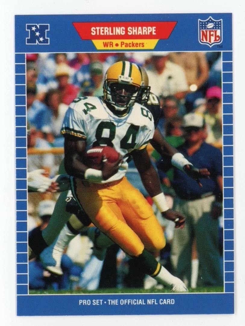 1989 Pro Set Final Update #550 Sterling Sharpe RC Mint HOF
