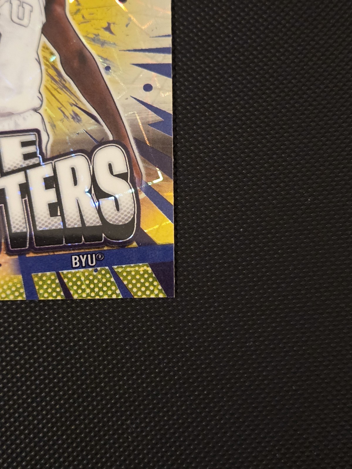 25-26 Bowman’s Best U AJ Dybantsa Yellow Lazer /75 #TS-1 Washington Wizards BYU
