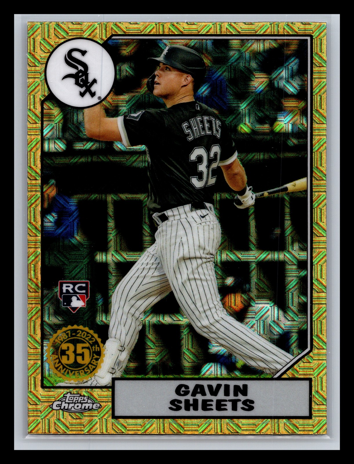 Gavin Sheets RC Chicago White Sox #T87C-65 Topps 2022 Topps Silver Pack MoJo