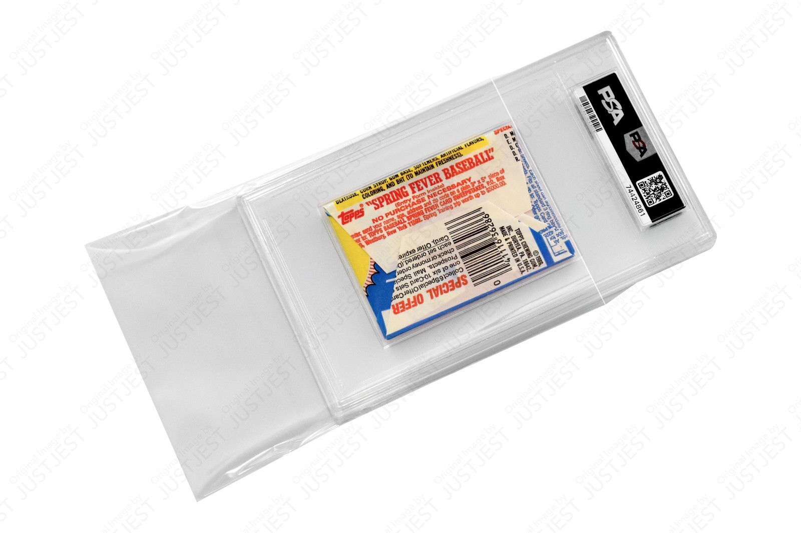 Protective Sleeves for PSA Graded Sports Wax Packs – x10 Self Sealing
