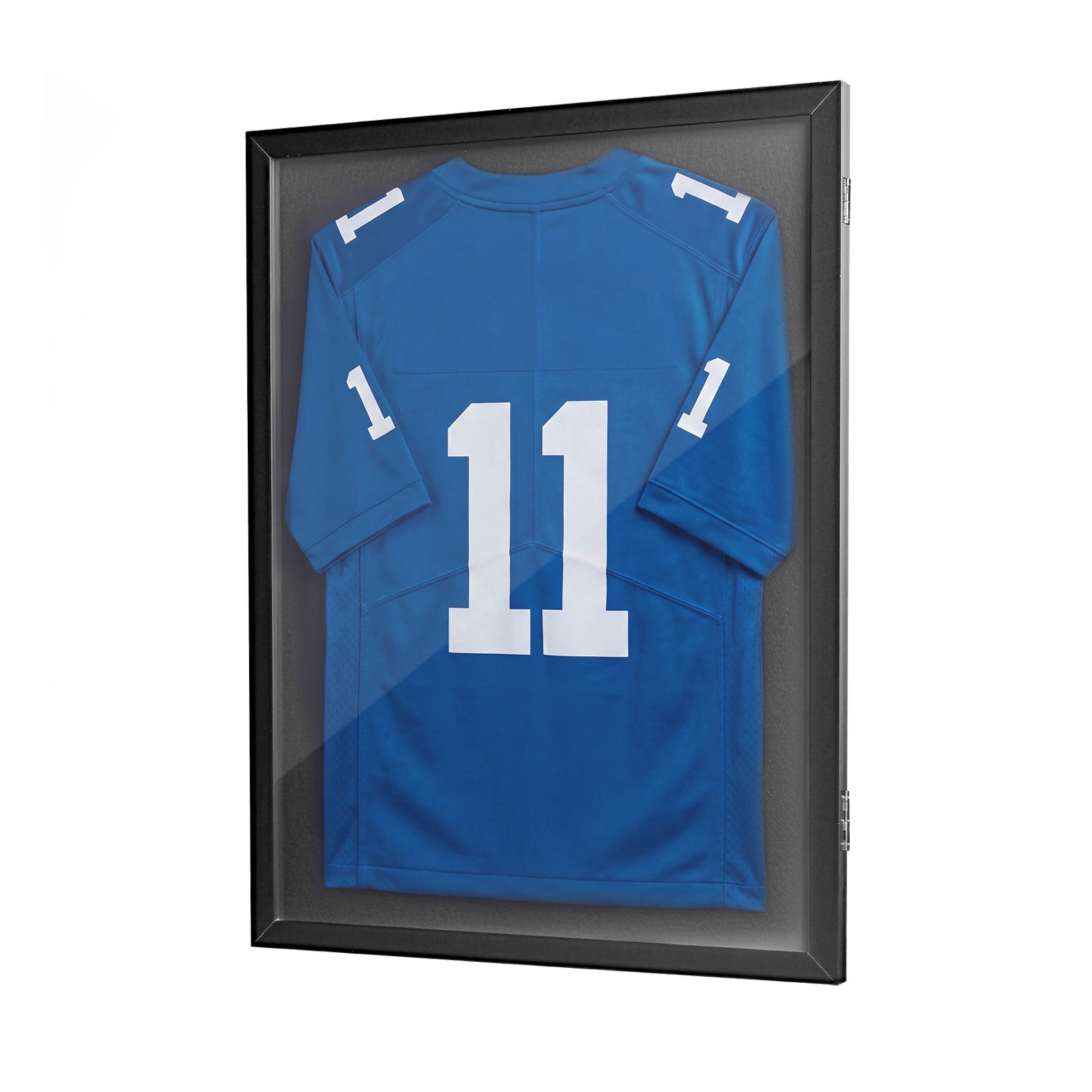 VEVOR Jersey Frame Display Case 31.3×23.2in Wood Sport Jersey Shadow Box 2 Pack
