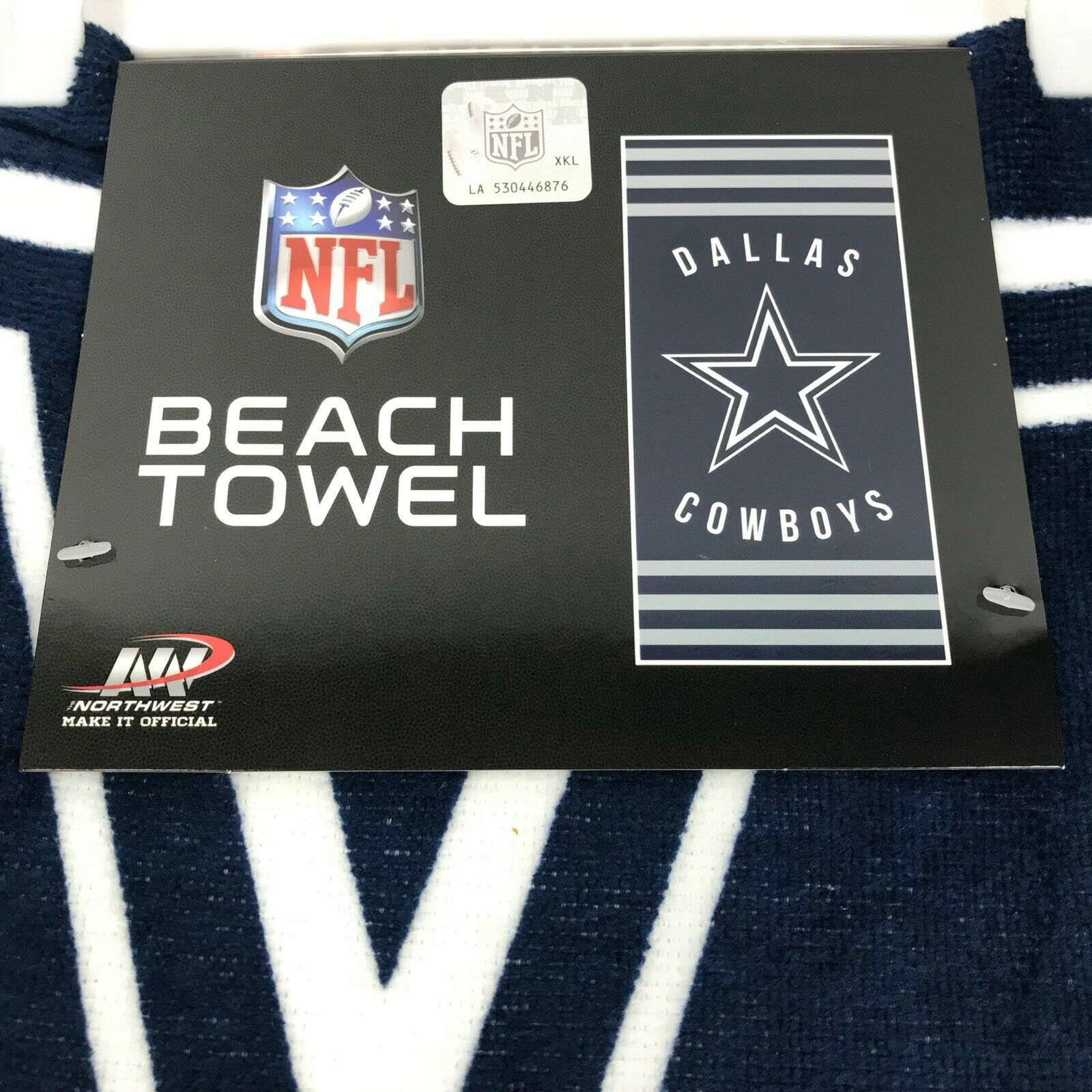 Dallas Cowboys NFL Beach Towel 30”x60”