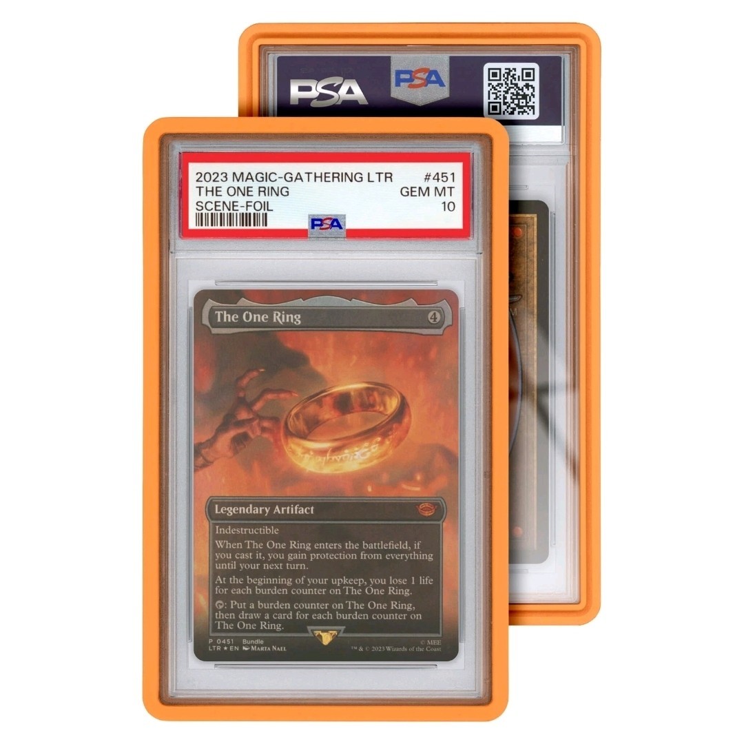GradedGuard PSA Graded Card Jewel Case Guard Protector Multiple Colors Stackable
