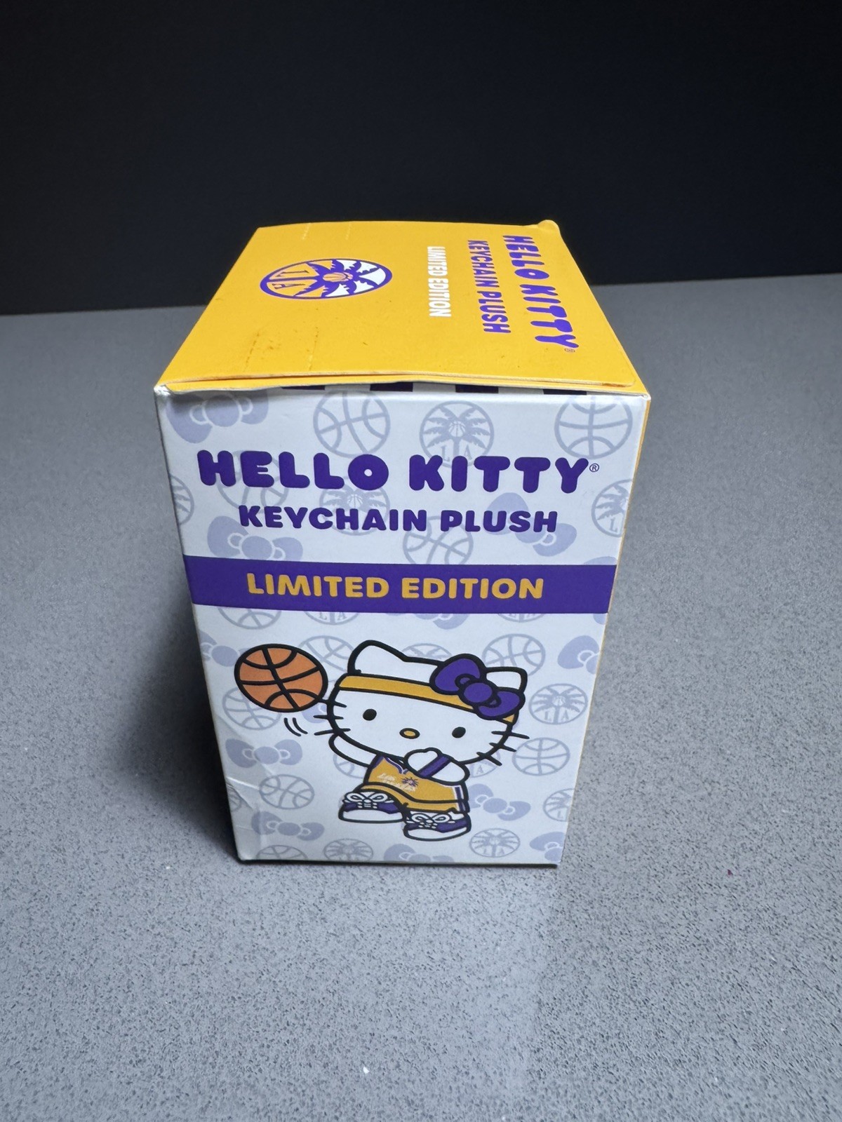 Hello Kitty Key Chain Plush Los Angeles Sparks 2026 07/06/26. Sealed Box