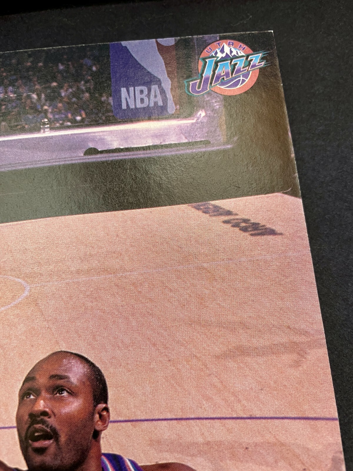 Karl Malone Autographed Utah Jazz 7.5×10.5 inch Photo + Beckett BAS COA Vintage