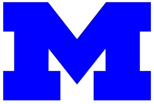 UofM Michigan Block M Vinyl Decal Sticker – You choose color and size