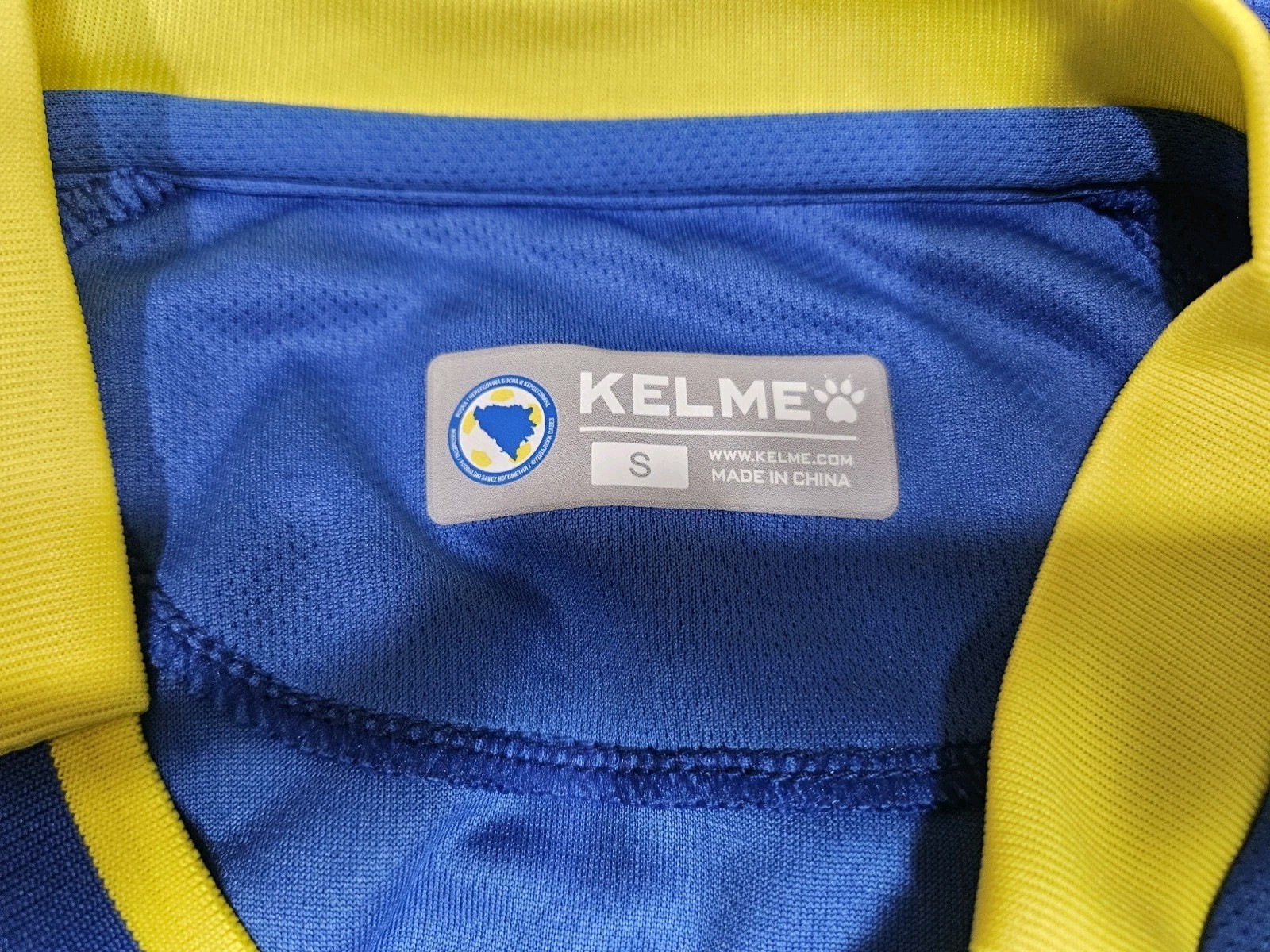 BOSNIA KELME 2026 HOME SOCCER JERSEY Next day UPS available – Ships from Florida