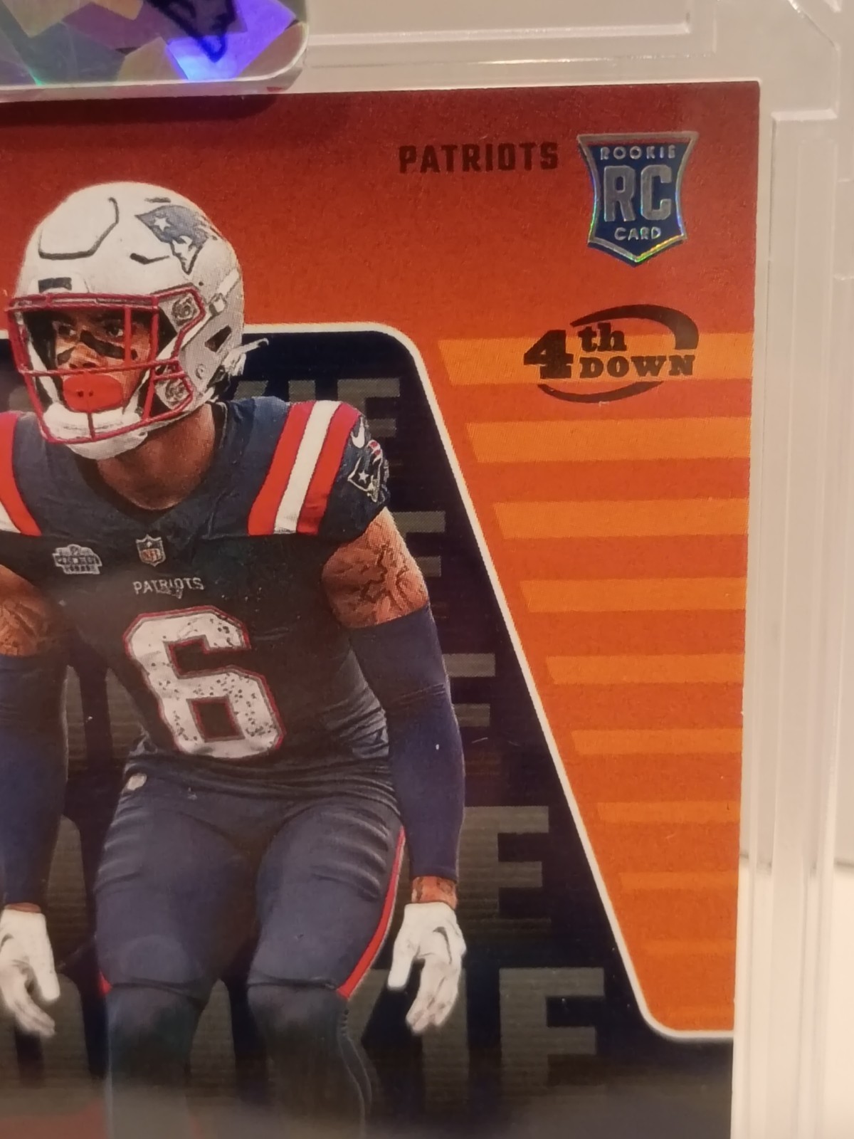 2023 Panini Zenith #120 Christian Gonzalez 4th Down 13/25 SSP RC Patriots