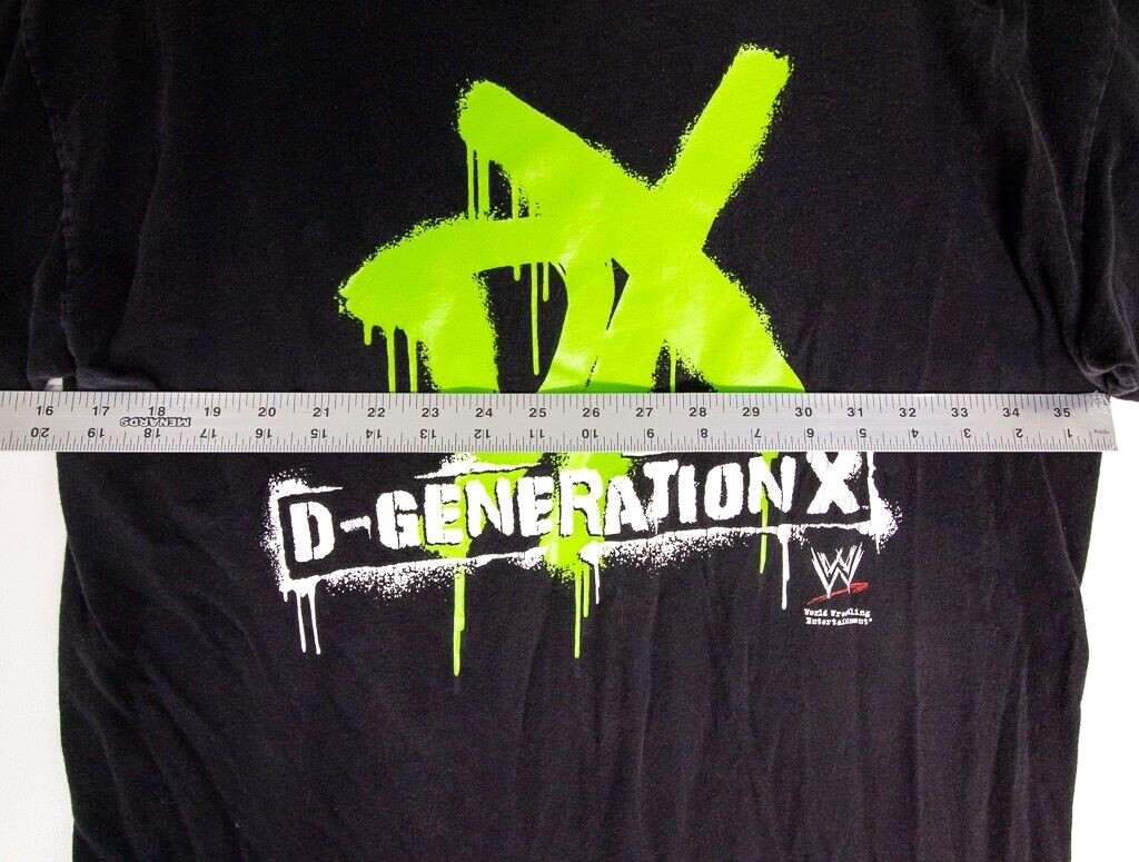 WWE D-Generation X by Hybrid Tees 2007 Graphic Short Sleeve Shirt Size Large