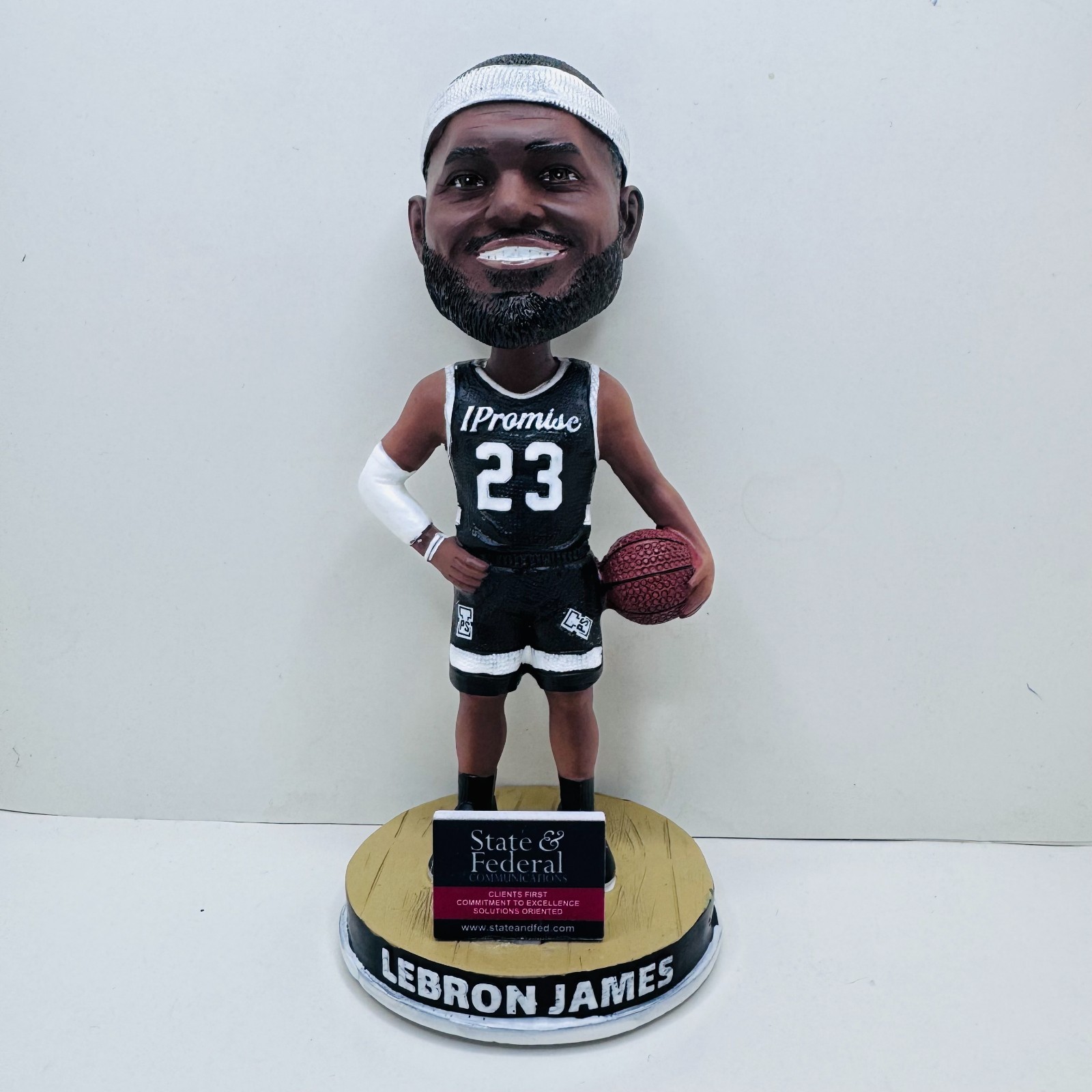 LeBron James I Promise Bobblehead LE 1000 Akron Rubberducks SGA 5/30/26 IN HAND