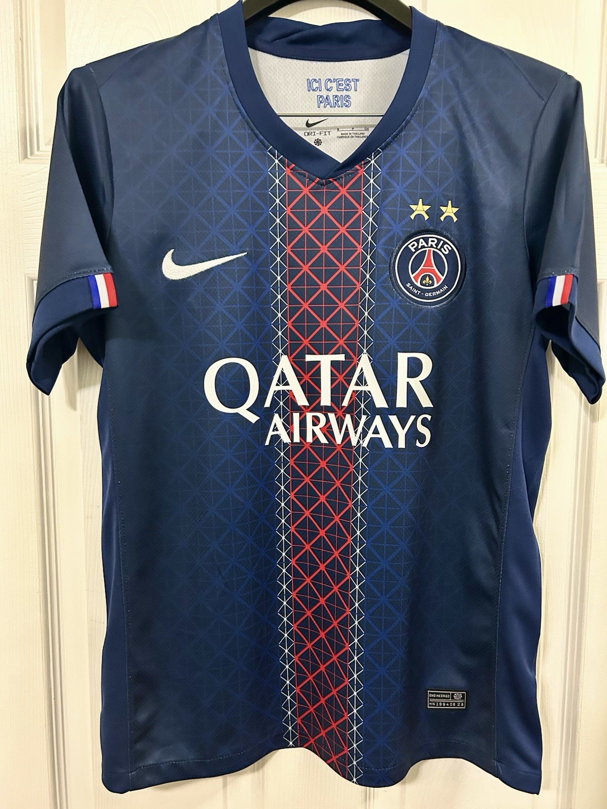 PSG Champion League Winners Jersey – Size Slim Fit Small