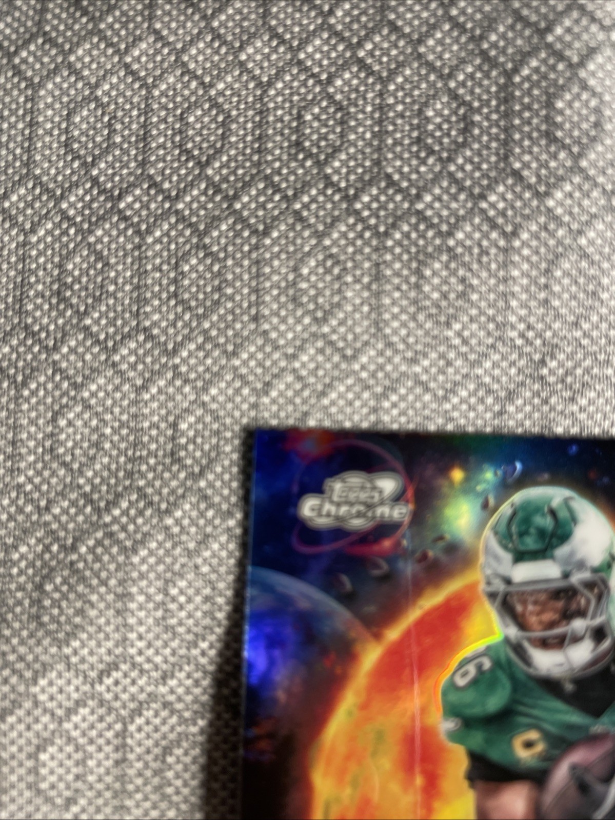 2025 Topps Cosmic Chrome Saquon Barkley Sun Planetary Pursuit Eagles SSP