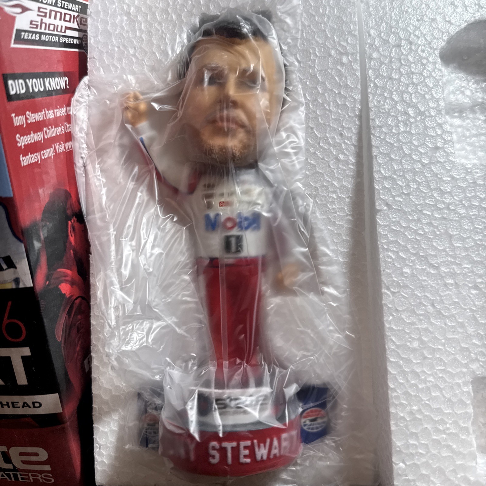 NASCAR Texas Motor Speedway Commemorative Bobblehead Tony Stewart 2016