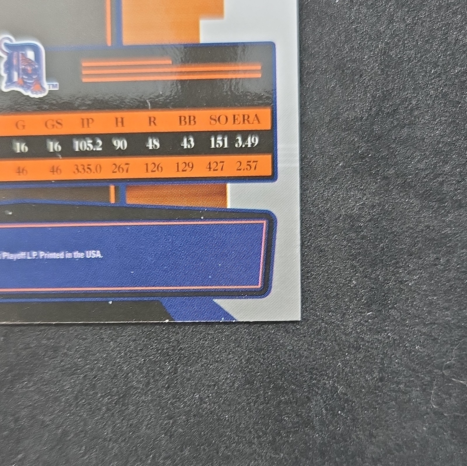 Justin Verlander RC #100 Donruss/Playoff 2005 Absolute Memorabilia Tigers
