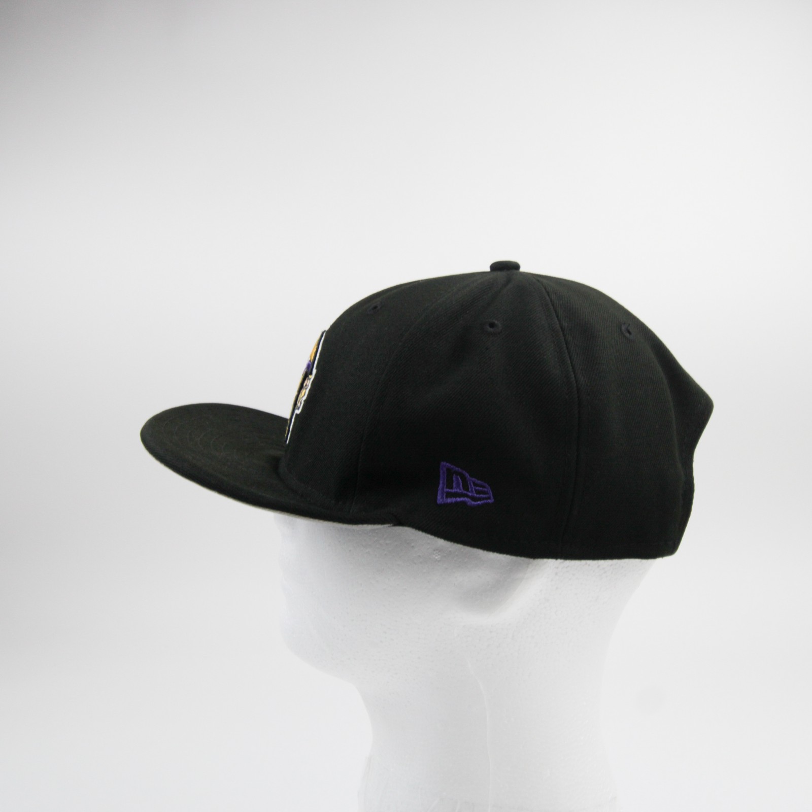 Minnesota Vikings New Era 9fifty Snap-Back Hat Unisex Black Used OSFM