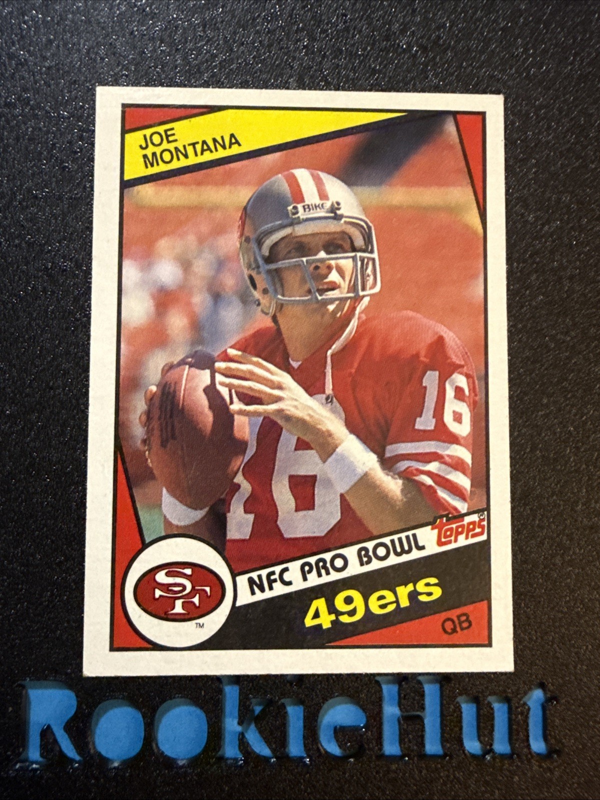 Rh1649 1984 Topps Football #358 Joe Montana HOF 49ers