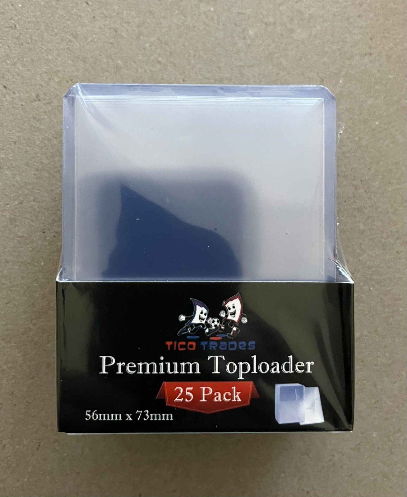 Small Size Top Loaders 35pt Toploaders 25, 50, 100, 200, 500 World Cup Stickers