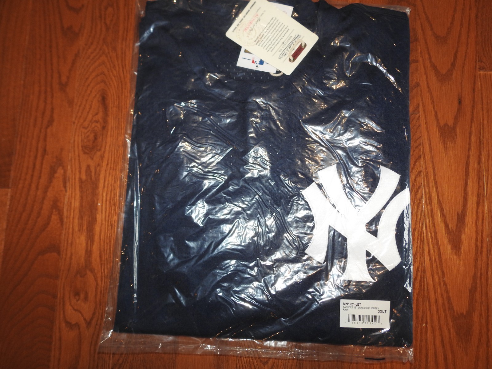 Mitchell & Ness New York Yankees #2 Baseball Jersey New Mens Big & Tall $115