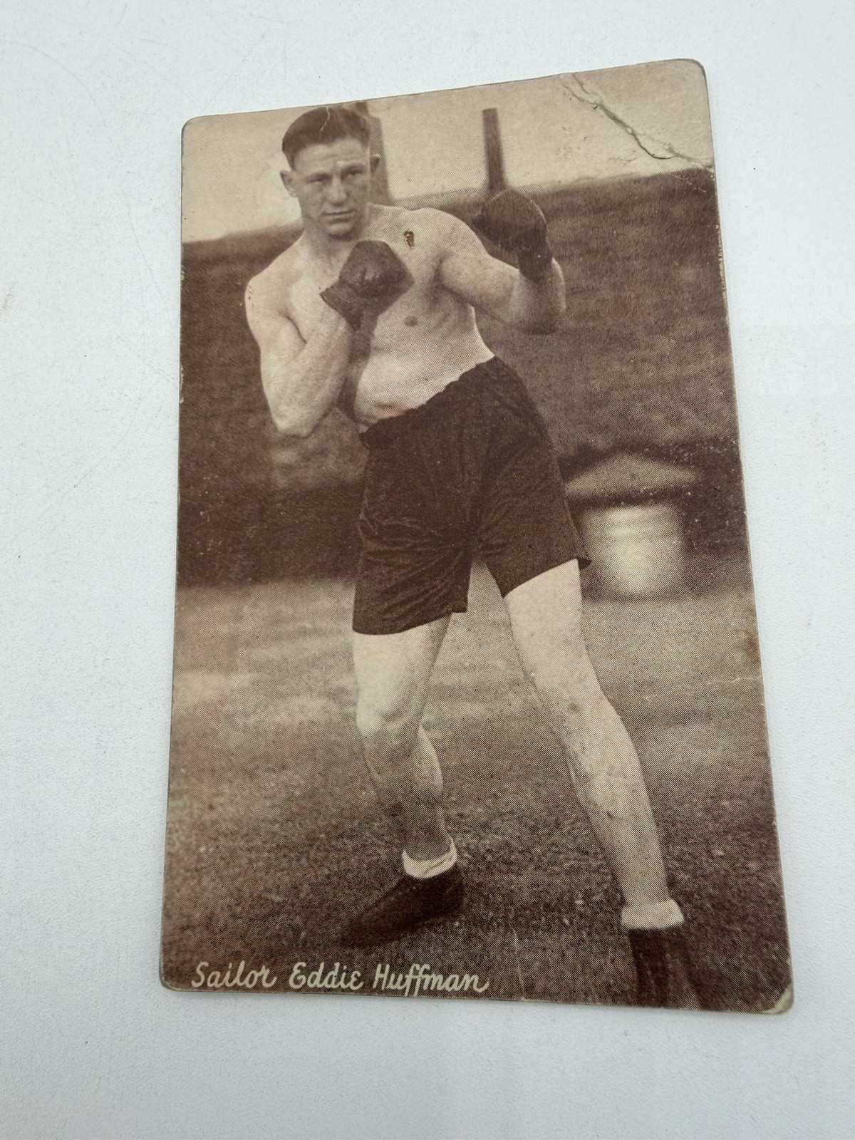 Antique Lot of 8 Exhibit Supply Co. 1920’s Boxing Cards