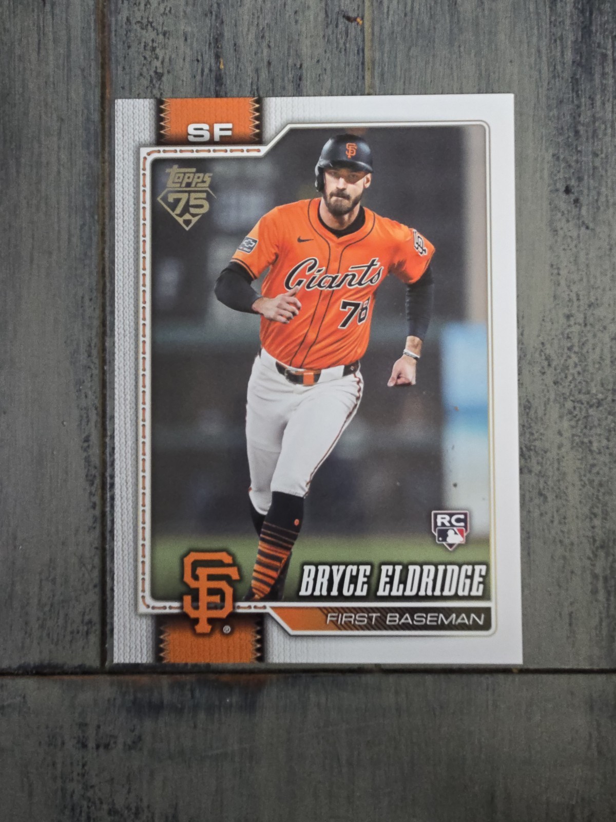 2026 Topps Series 2 Bryce Eldridge Oversized Card #406 Giants RC