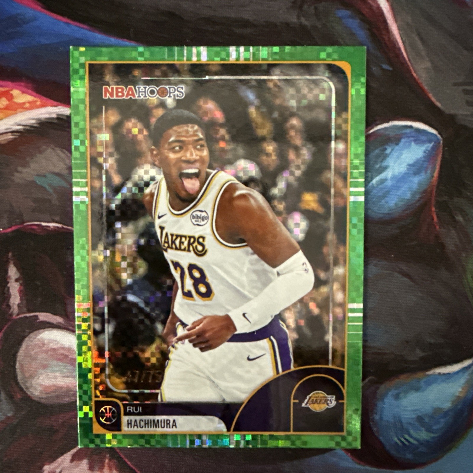 2025-26 Topps NBA Hoops Rui Hachimura Green #1 Los Angeles Lakers 47/75