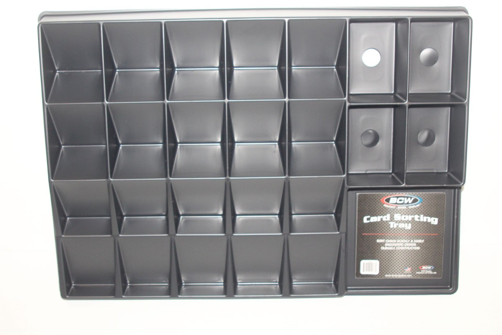 US Ship – BCW Card Sorting Tray – 24 Slot Trading Card Organizer TCG & Sports
