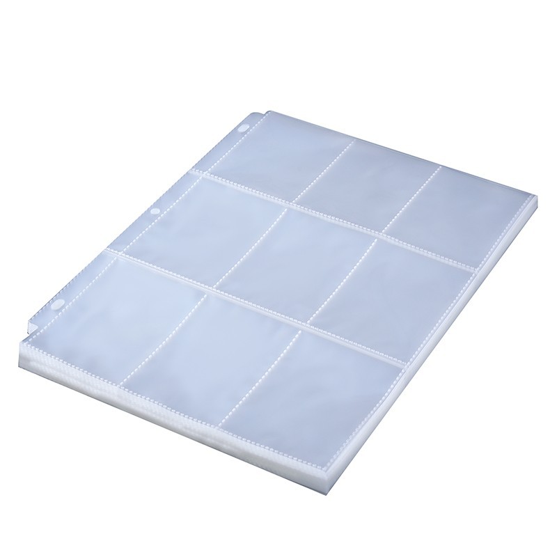 Trading Card Album Binder Protector Page Sleeves 18 Pocket x 120 Sheets Baseball